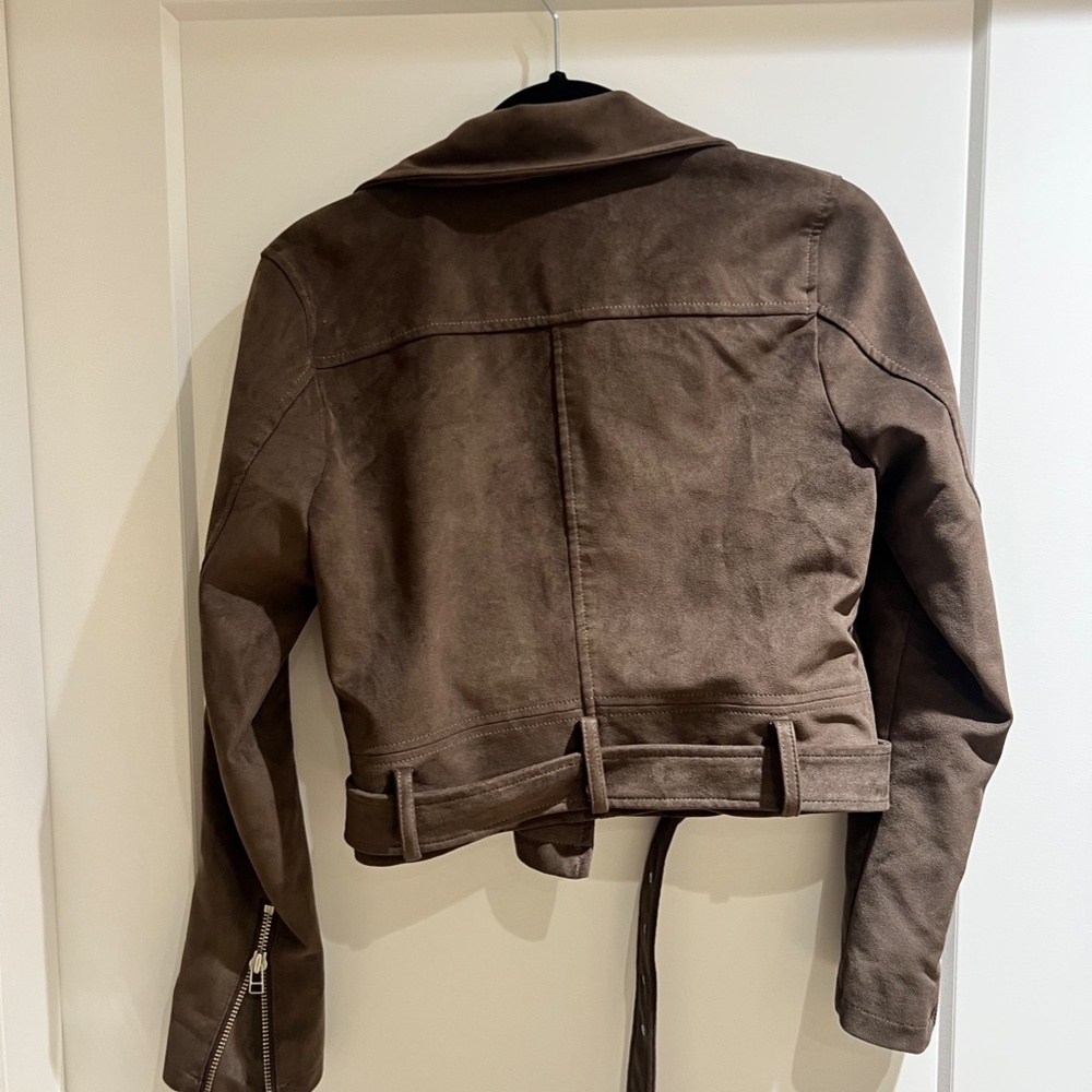 Talula Morton Suede Jacket (moto) - Picture 4 of 5